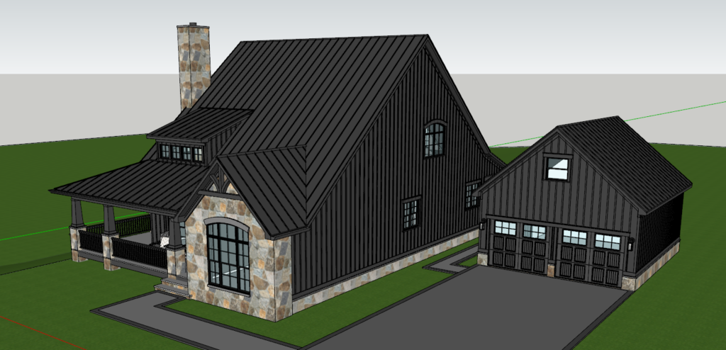 Render of a Exterior Design